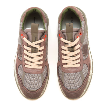 Sneaker Philippe Model Olimpique Running in pelle e tessuto - 5