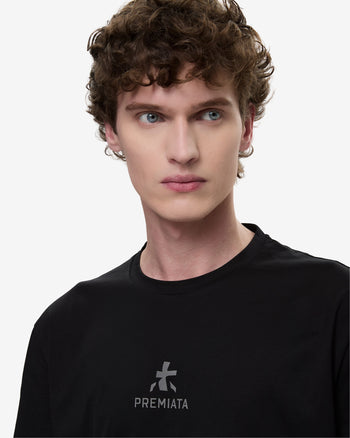T-Shirt Premiata in cotone con logo - 5