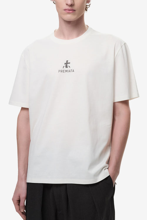 T-Shirt Premiata in cotone con logo