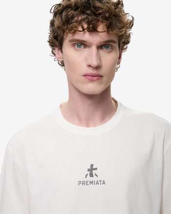 T-Shirt Premiata in cotone con logo - 5