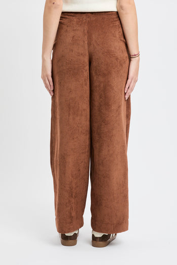 Pantalone a palazzo Dixie in velluto a costine - 6