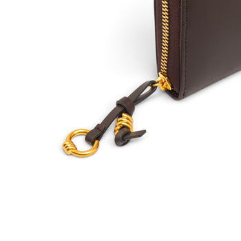 Portafoglio Gianni Chiarini zip-around in nappa - 5