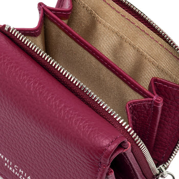 Mini portafoglio Gianni Chiarini in pelle martellata - 4