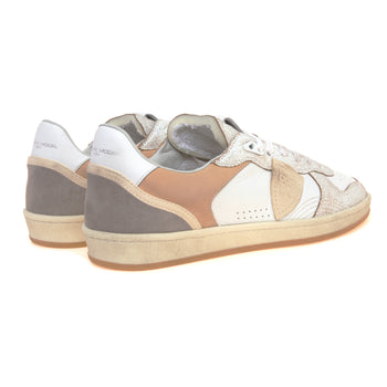 Sneaker basket Philippe Model Pgal in pelle con inserti in cracklè - 3