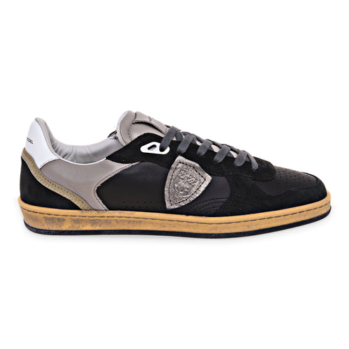 Sneaker Philippe Model Pgal in pelle e camoscio