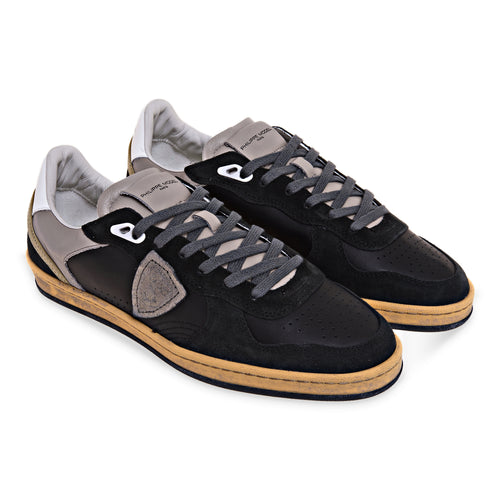 Sneaker Philippe Model Pgal in pelle e camoscio - 2