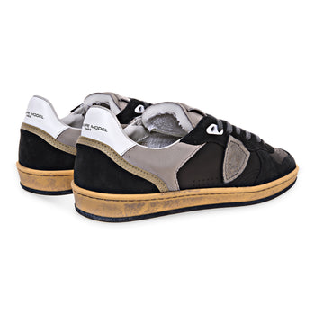 Sneaker Philippe Model Pgal in pelle e camoscio - 3