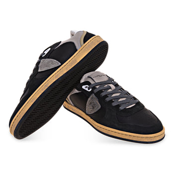 Sneaker Philippe Model Pgal in pelle e camoscio - 4