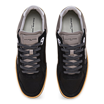Sneaker Philippe Model Pgal in pelle e camoscio - 5