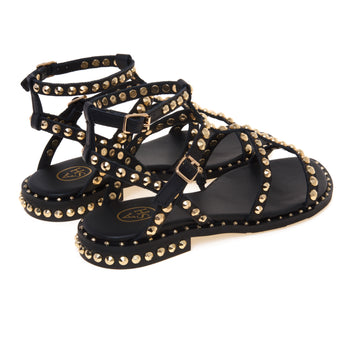 Sandalo flat ASH Precious in pelle con borchie - 3