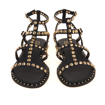 Sandalo flat ASH Precious in pelle con borchie - 5