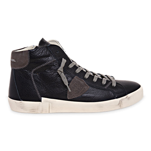 Sneaker Philippe Model Prsx High in pelle martellata