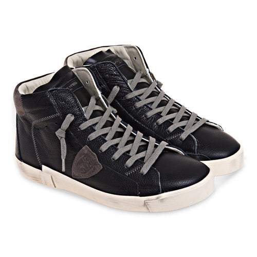 Sneaker Philippe Model Prsx High in pelle martellata - 2