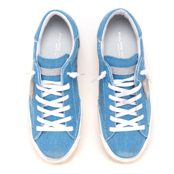 Sneaker Philippe Model PRSX in denim - 5