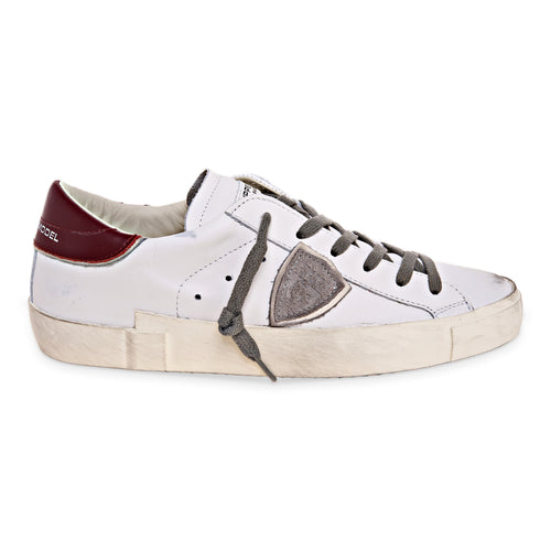Sneaker Philippe Model Prsx in pelle effetto vintage