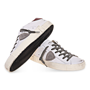 Sneaker Philippe Model Prsx in pelle effetto vintage - 4