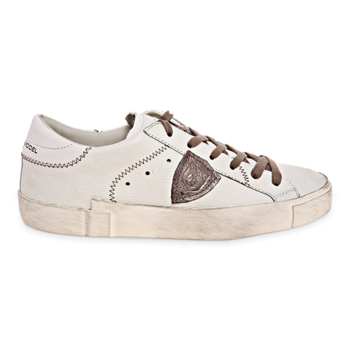 Sneaker Philippe Model Prsx in pelle martellata