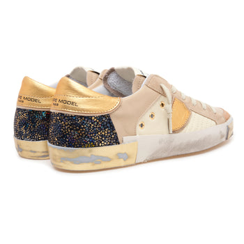 Sneaker Philippe Model PRSX in pelle e camoscio - 3