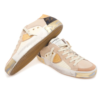 Sneaker Philippe Model PRSX in pelle e camoscio - 4