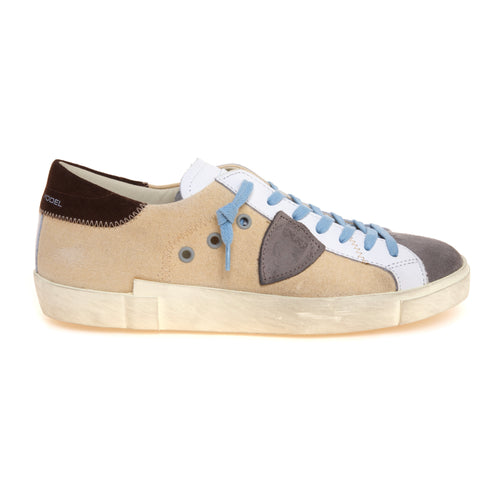 Sneaker Philippe Model Prsx in canvas e suede