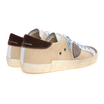 Sneaker Philippe Model Prsx in canvas e suede - 3