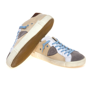 Sneaker Philippe Model Prsx in canvas e suede - 4