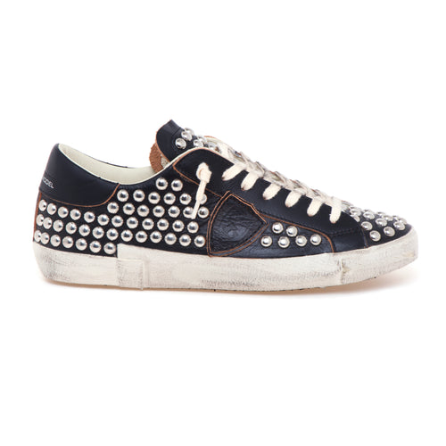 Sneaker Philippe Model Prsx con borchie stondale all-over