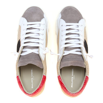 Sneaker Philippe Model Prsx in pelle forata e camoscio - 5