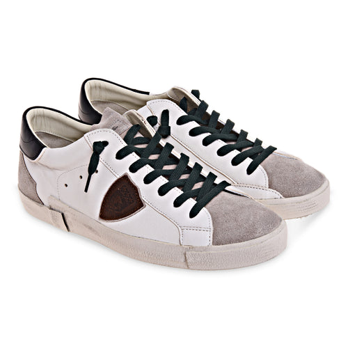 Sneaker Philippe Model Prsx in pelle e camoascio - 2