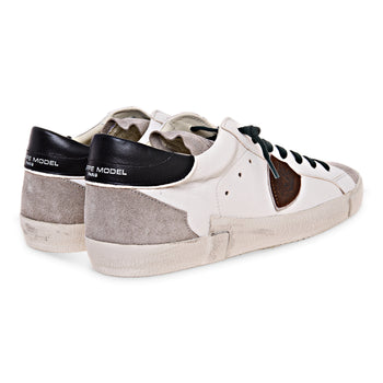 Sneaker Philippe Model Prsx in pelle e camoascio - 3