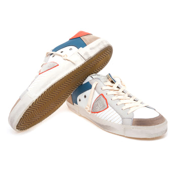 Sneaker Philippe Model PRSX in pelle e camoscio - 4