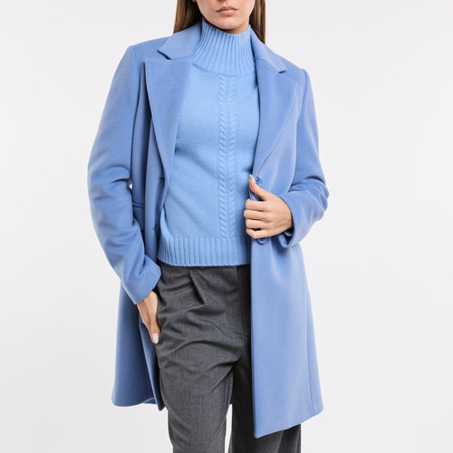 Cappotto monopetto Kaos Jeans in poliviscosa