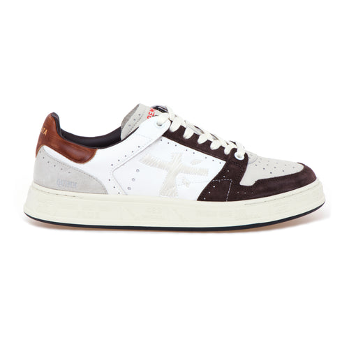 Sneaker Premiata Quinn in pelle e camoscio