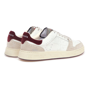 Sneaker Premiata Quinn in pelle e camoscio - 3