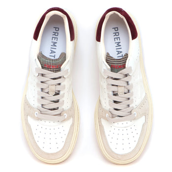 Sneaker Premiata Quinn in pelle e camoscio - 5