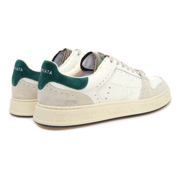 Sneaker Premiata Quinn in pelle e camoscio - 3