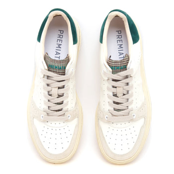 Sneaker Premiata Quinn in pelle e camoscio - 5
