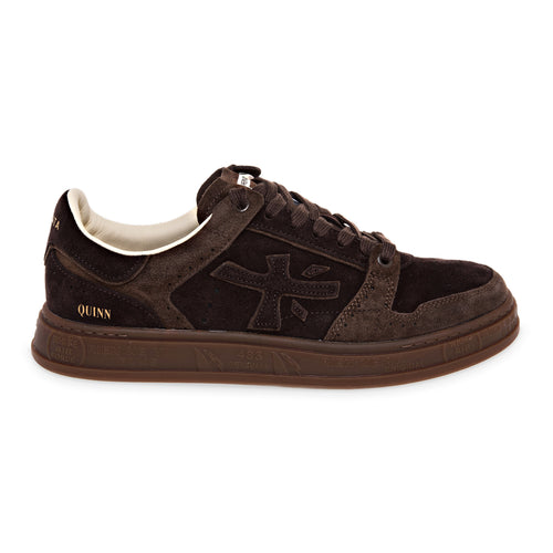 Sneaker Premiata Quinn in camoscio