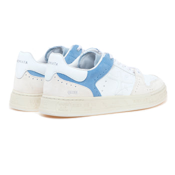 Sneaker Premiata Quinn in pelle e camoscio - 3