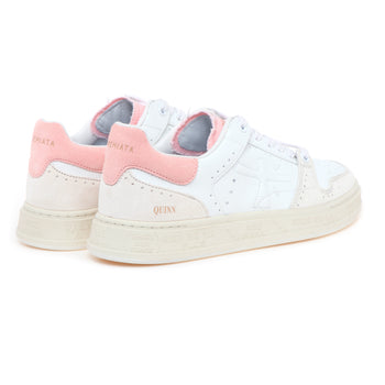 Sneaker Premiata Quinn in pelle e camoscio - 3
