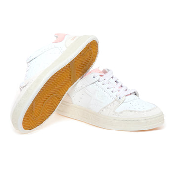 Sneaker Premiata Quinn in pelle e camoscio - 4