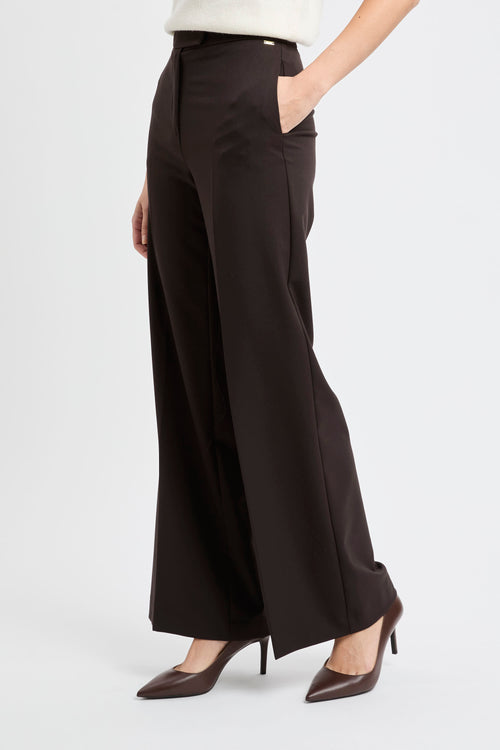 Pantalone a palazzo Kaos in poliviscosa