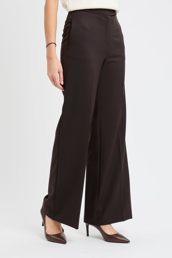 Pantalone a palazzo Kaos in poliviscosa - 3