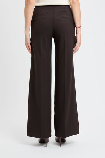 Pantalone a palazzo Kaos in poliviscosa - 4