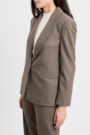 Giacca Kaos con motivo a quadri - 6