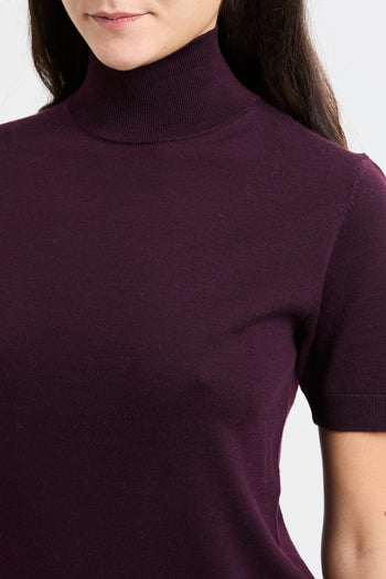 Dolcevita con manica corta Kaos in lana - 4