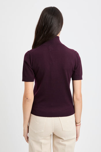 Dolcevita con manica corta Kaos in lana - 7