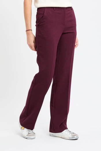 Pantalone a palazzo Kaos in poliviscosa - 4