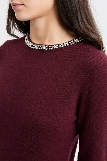 Maglia girocollo Kaos con strass - 4