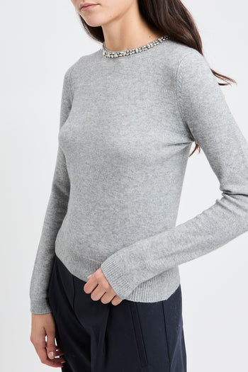 Maglia girocollo Kaos con strass - 3